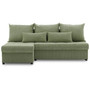 Rohová rozkladacia sedacia súprava VENEZIA I MODEL 2 Olivová