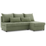 Rohová rozkladacia sedacia súprava VENEZIA I MODEL 2 Olivová - galéria #2