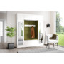 Predsieňová stena AMI 32 So zrkadlom Biela Olivová