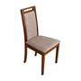 Jedálenská stolička ROMA 6 Orech Tkanina 23B - galéria #1