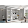 Veľká šatníková skriňa DAVOS VII 250 cm - galéria #5