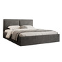 Čalúnená posteľ Soave II rozmer 180x200 cm Čierna - galéria #6