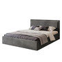 Čalúnená posteľ SOAVE rozmer 120x200 cm Sivá - galéria #2