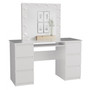 Toaletný stolík MARINA T/L+KUB - biela