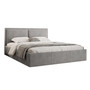 Čalúnená posteľ Soave II rozmer 140x200 cm Sivá