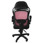 Kancelárska stolička Oscar - čierna/ružová - galéria #4