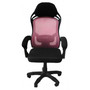 Kancelárska stolička Oscar - čierna/ružová - galéria #1