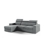 Rohová rozkladacia sedacia súprava ADELA Sivá Ľavá