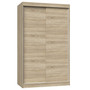 Šatníková skriňa Iga 120B - dub sonoma