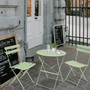 Balkónová zostava Orion, stôl + 2 stoličky, zelená - galéria #2