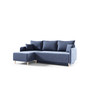 Rohová sedacia súprava Viva Modrá - galéria #10