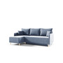 Rohová sedacia súprava Viva Modrá - galéria #6