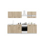 Kuchynská linka Katia set 200 - dub sonoma/biela