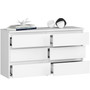 Komoda CL100 6SZ - biela - galéria #2