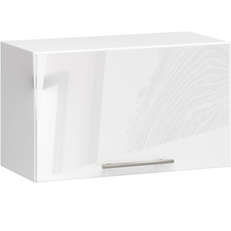 Kuchynská skrinka OLIVIA W60OK - biela/biely lesk