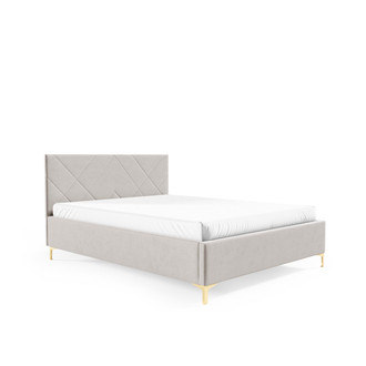 Posteľ PK 30 180x200 cm - zlaté nohy