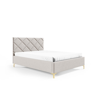 Posteľ PK 33 160x200 cm - zlaté nohy