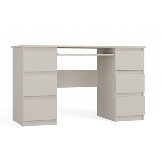 Počítačový stôl KUBA - béžová