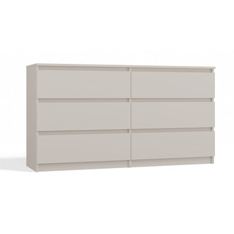 Komoda Malva M6 140 cm - béžová