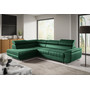 Rozkladacia rohová sedacia súprava HORIZONTE Ľavá Zelená I