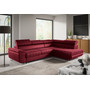 Rozkladacia rohová sedacia súprava HORIZONTE Pravá Červená