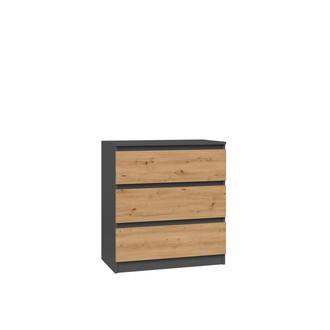 Komoda MALVA M3 - biela lesk