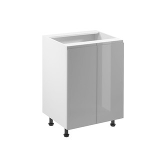 Kuchynská skrinka ASPEN II D60 -biela/sivá
