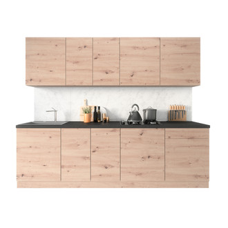 Kuchynská zostava LANGEN 2,6 m - dub artisan