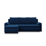 Rohová rozkladacia sedacia súprava TOKIO VI Pro Ľavá Modrá