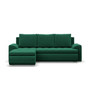 Rohová rozkladacia sedacia súprava TOKIO VI Pro Ľavá Zelená