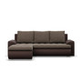 Rozkladacia rohová sedacia súprava TOKIO VI Ľavá Hnedá/hnedá
