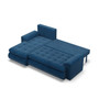 Rohová rozkladacia sedacia súprava TOKIO VI Pro I Ľavá Modrá - galéria #2