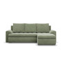 Rohová rozkladacia sedacia súprava TOKIO VI Pro I Pravá Zelená I