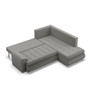 Rohová rozkladacia sedacia súprava TOKIO V PRO Pravá Sivá - galéria #2