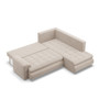 Rohová rozkladacia sedacia súprava TOKIO V PRO Pravá Béžová - galéria #2