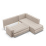 Rohová rozkladacia sedacia súprava TOKIO V PRO Pravá Béžová - galéria #3