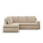 Rohová rozkladacia sedacia súprava TOKIO V PRO I Ľavá Béžová