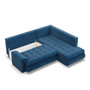 Rohová rozkladacia sedacia súprava TOKIO V PRO I Pravá Modrá - galéria #3