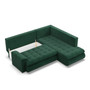Rohová rozkladacia sedacia súprava TOKIO V PRO I Pravá Zelená - galéria #3