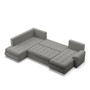 Rohová rozkladacia sedacia súprava TOKIO II PRO Ľavá Sivá - galéria #2