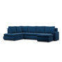 Rohová rozkladacia sedacia súprava TOKIO II PRO I Ľavá Modrá - galéria #1