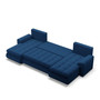 Rohová rozkladacia sedacia súprava U TOKIO III Pro Modrá - galéria #5
