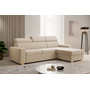 Rozkladacia rohová sedacia súprava LAOS Pravá Béžová I - galéria #1