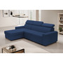 Rozkladacia rohová sedacia súprava MONSUN Ľavá Modrá II - galéria #1