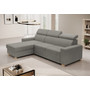 Rozkladacia rohová sedacia súprava MONSUN Ľavá Sivá - galéria #1