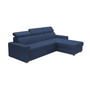 Rozkladacia rohová sedacia súprava MONSUN Pravá Modrá II