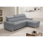 Rozkladacia rohová sedacia súprava MONSUN Pravá Sivá I - galéria #1