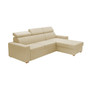 Rozkladacia rohová sedacia súprava MONSUN Pravá Béžová I