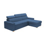 Rozkladacia rohová sedacia súprava MONSUN Pravá Modrá I