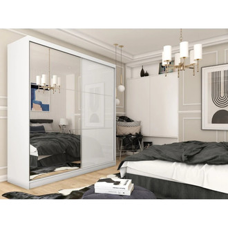 Kvalitná Šatníková Skriňa Viviana 200 cm